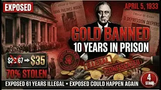 The 1933 Gold Ban EXPOSED What's Really Controlling Our Money