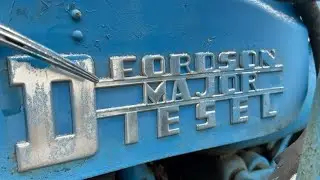 Rescuing a Fordson Major Diesel