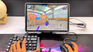 REDMI PAD SE 📱KEYBOARD & MOUSE FREE FIRE GAMEPLAY🔥#ggmousepro 