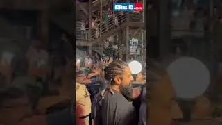 KGF star Yash was spotted at Mumbai airport, as a sea of fans waited to have a look of the actor.