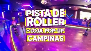 Pista de Roller e Loja Pop-up Traxart em Campinas