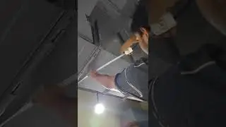Hot Kitchen Left Side Duct Position & Duct Measurement At Central Kitchen.