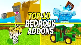 Top 10 Minecraft Bedrock Addons (Windows 10/MCPE - September 2021)