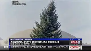 KOLD News 13: Arizona State Christmas Tree Lit