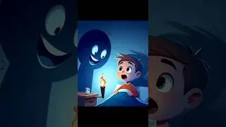 Bunty ka Homework #horror  😨 | Funny Kids Story | Talking Shadow Part 1
