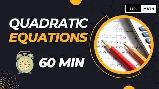 Quadratic Equation Complete Tutorial || Easy to Learn || #cbse #cat #math #quantitativeaptitude