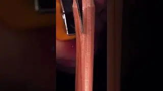 Cutting a Pencil Lengthwise
