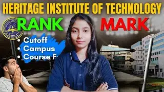 Heritage Institute Cutoff for WBJEE 2025 | WBJEE 2025 Marks vs Rank #wbjeecounselling