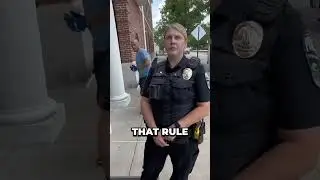 Journalist Confronted by Court Admin for Recording in Public Space! #copscalled #audit