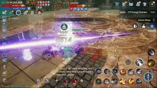 Mir4 1v1  Lvl 110 LANCER  versus  Lvl 121 WARRIOR