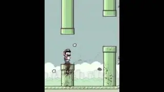 End Of Flappy Bird Mario Kill The Flappy bird