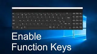 Как включить или отключить функциональные клавиши &mdash; Учебное пособие по Windows
