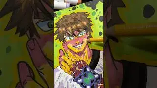 Как НА САМОМ ДЕЛЕ смешивать художественные принадлежности! #arttutorial #markers #drawing #ben10 ...