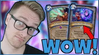 🚫 NO MINIONS 🚫 👍 JUST SPELLS 👍 C'THUN Spell Mage is INSANE!  | Darkmoon Faire | Wild Hearthstone