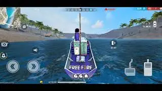 Garina Freefire's new boat has arrived and now I am driving it