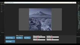 Image Converter Application | Python Photo Editor using open CV2 and Pillow