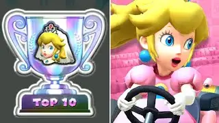 Mario Kart Tour - All-Cup Ranking Top 10 Badge + All Courses (Peach vs. Daisy Tour)