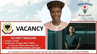 🪪Vacancy: Rubicon Group, Security Manager, Closing Date: Extended to 12 Sep 2024.