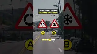 Road Signs Challenge 🚧🚦 #roadsigns #drivinglessons #drivingtest
