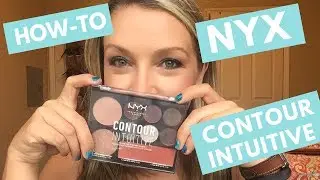 GRWM NYX Contour Intuitive Palette / How-To  | Cass Thompson Beauty