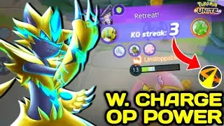 Wild Charge Zeraora Drops 100,000 DAMAGE 😳 with this Build | Pokemon Unite 