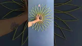 Paper craft 😍#walldecoretion #diy #youtube #craft #wallart #craft #walldecor #homedecor #papercraft