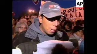 Protest against military action in Iraq
