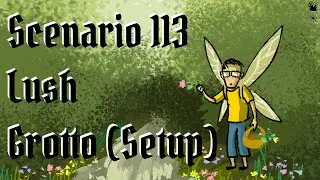 023A - Frosthaven Insane Difficulty (+3) Solo 4 Characters, Scenario 113, Lush Grotto (Setup)