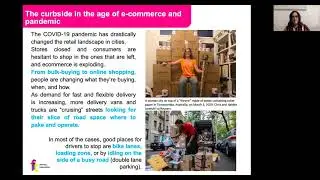 Curbside management in Physical Internet