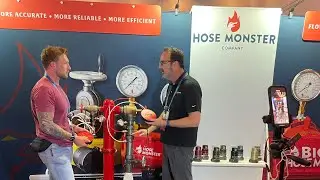 HOSE MONSTER!! Talking In-line Pitotless Nozzle, Smart Monster and more #flowtesting