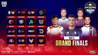 SYLHET INVITATIONAL SERIES | GRAND FINALS | DAY 3 #pubgmobile  #A1 #NRM #LO #INES #CBI