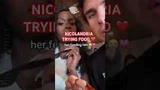 PART 1 Olandria feeding Nic 😍#nicolandria