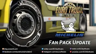 Euro Truck Simulator 2: Michelin Fan Pack DLC Update