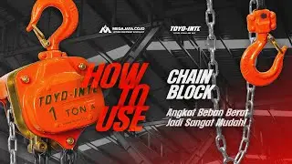 HOW TO USE - CHAIN BLOCK TOYO-INTL&reg; | #chainblock #hoisting #hoist