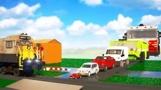 Big ? Small Cars vs Train - Teardown
