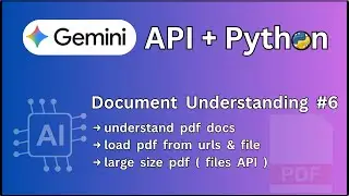 Понимание документов с помощью Gemini AI и Python | Извлечение и суммирование информации из PDF-ф...