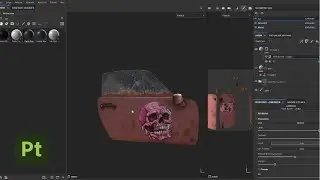 Adding Glass and Images in Substance Painter