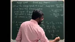 Average speed of boat when upstream and downstream speed are known&hellip;Applied Mathematics 12