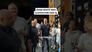 Dana White got them all VIP tickets to the UFC event 👏 (via @legacyyouthzone/IG) #shorts