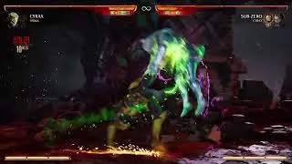 MK1 - Cyrax basic and optimal combo guide - inputs in description