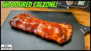 Ninja Woodfired Calzone! | Ninja Woodfire Grill Recipe!