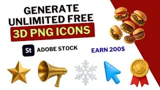 How to Create 3D PNG Icons Free & Unlimited | Step by Step Guide