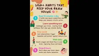 5 Daily Habits to Keep Your Brain Young After 60 🧠