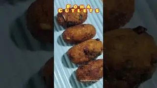 yummy poha cutlets 😘🤩 #shorts #ytshorts #food