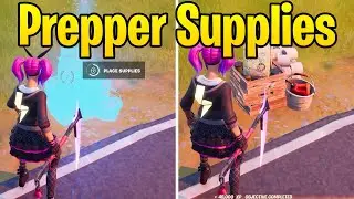 Place Prepper Supplies in Hayseed's Farm - Fortnite Week 6 Legendary Quest