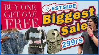 Westside biggest sale ever . Only 299rs starting