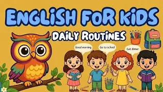 Smart kids learning English.kidslearning.abc alphabetvideo .urdukids .cartoonvideo. daily routine 