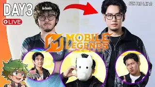 MLBB DAY 3 : เริ่มซึบซับวัฒนธรรมการวาร์ป😂 ft. DOYSER, THEPED , พี่ฝันดี