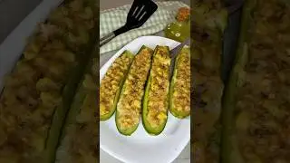 Zucchine farcite di tonno, zero sprechi, massima resa ! Ricetta nel link in biografia #ricette #food