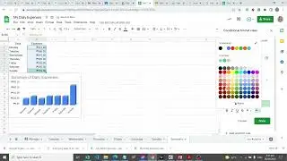 Google Sheet Conditional Formatting